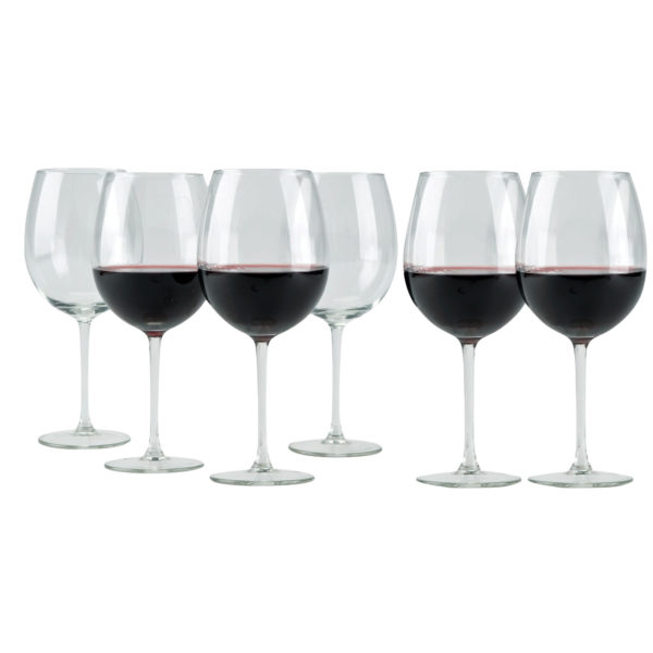 SET DE 6 COPAS DE VINO