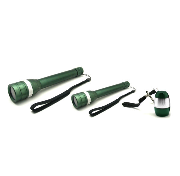 SET DE 3 LINTERNAS VERDES