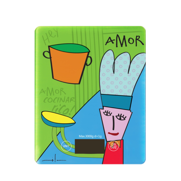 BALANZA DE COCINA AMOR MILO LOCKETT