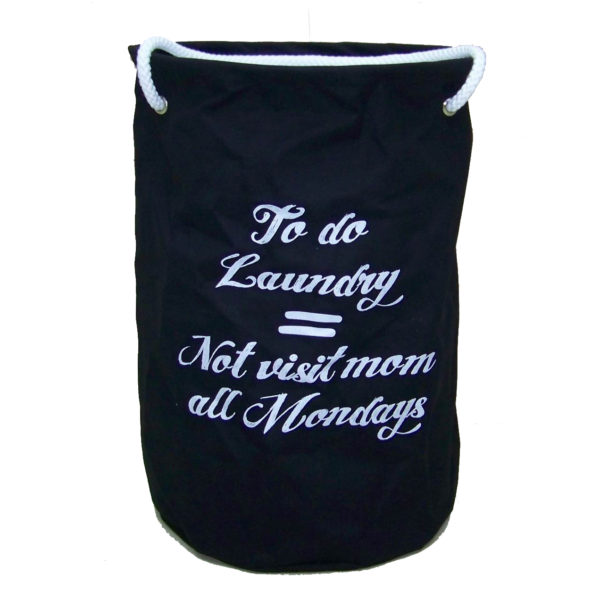 LAUNDRY BASKET NEGRO