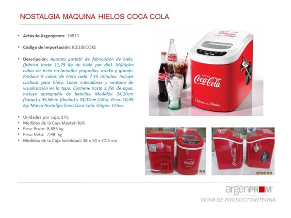 MÁQUINA FABRICADORA DE HIELO LÍNEA COCA COLA - Image 3