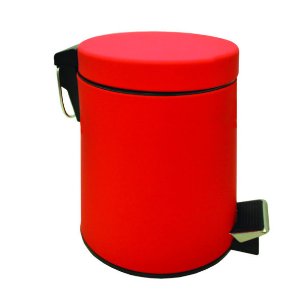 TACHO METALICO 3L ROJO RUBBER