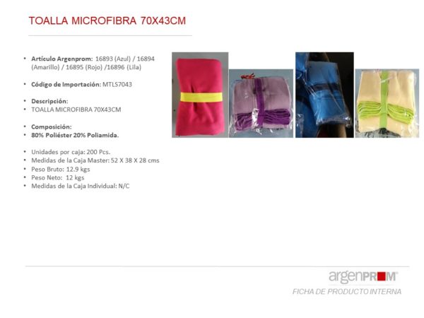 TOALLA MICROFIBRA - Image 2