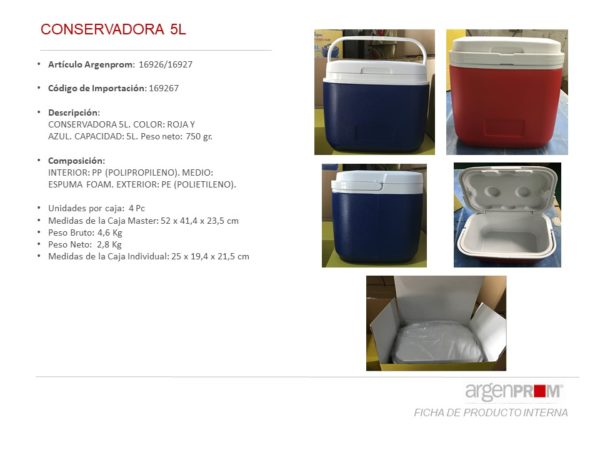 CONSERVADORA 5 LT AZUL - Image 3