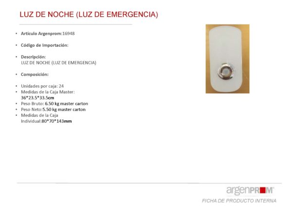 LUZ DE EMERGENCIA + LINTERNA SLIM LINE - Image 4