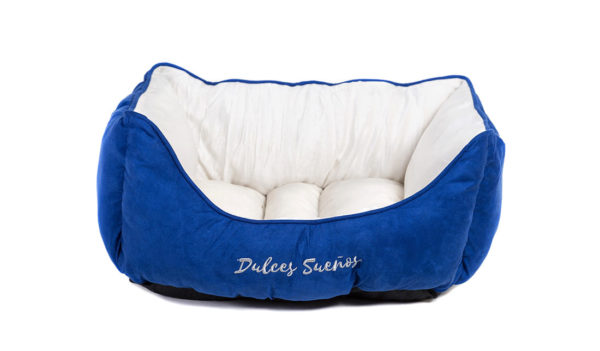 CAMA PARA MASCOTAS "DULCES SUEÑOS" AZUL