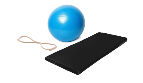 SET COLCHONETA + PELOTA ESFERODINAMIA + BANDA FORMA DE OCHO