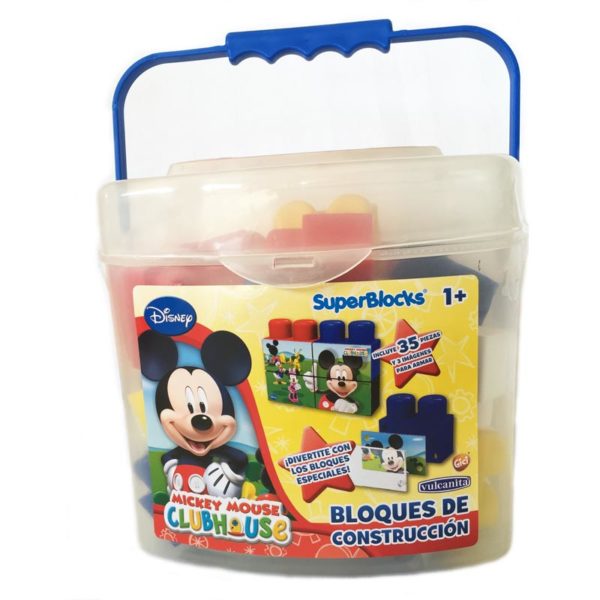 BLOQUES MICKEY CON PUZZLE SB001