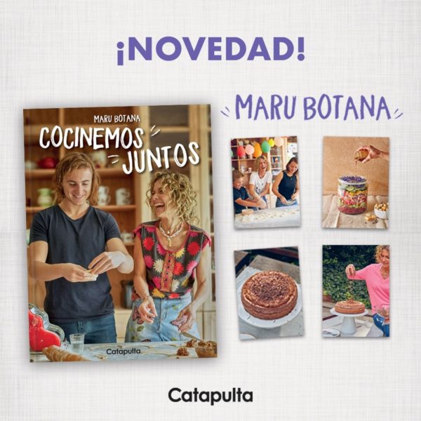 LIBRO COCINEMOS JUNTOS, MARU BOTANA