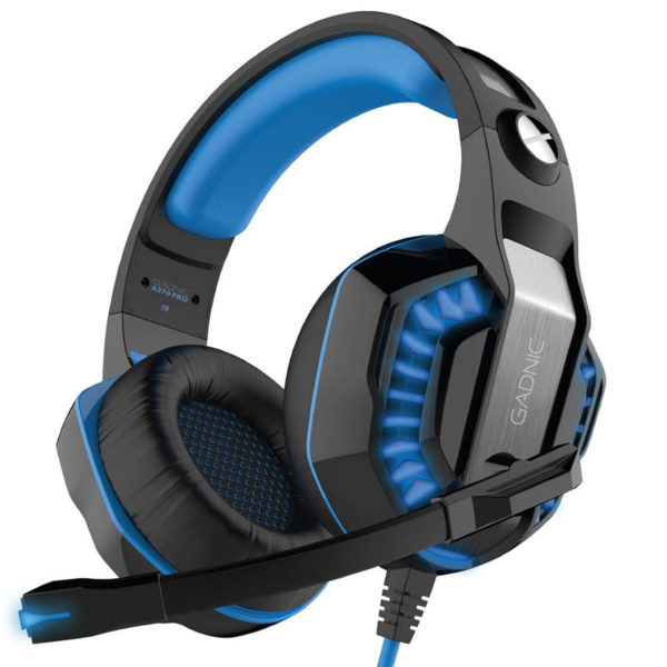 AURICULARES GAMER GADNIC, ABLUE38