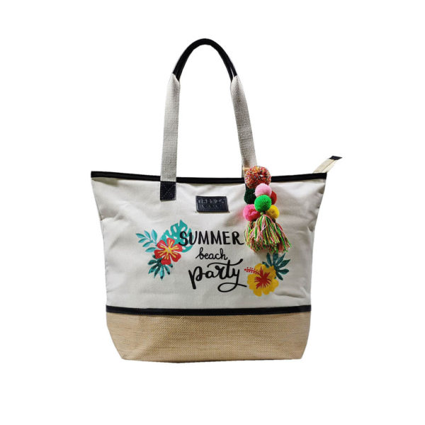 BOLSO PLAYERO CANASTA TRENDY GP