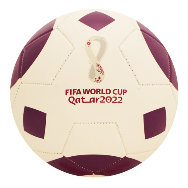 PELOTA OFICIAL FIFA QATAR COPA 2022 BLANCO/VIOLETA NRO