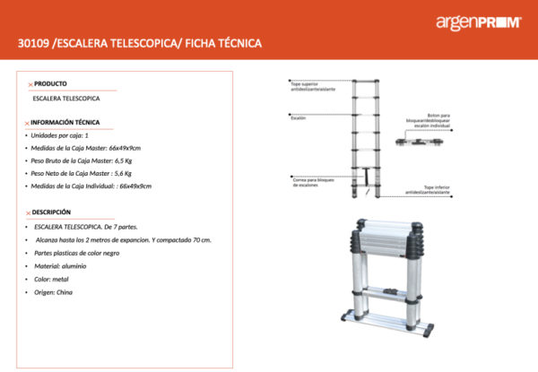 ESCALERA TELESCOPICA - Image 3