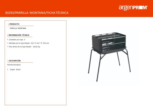 PARRILLA MONTANA MOR - Image 2