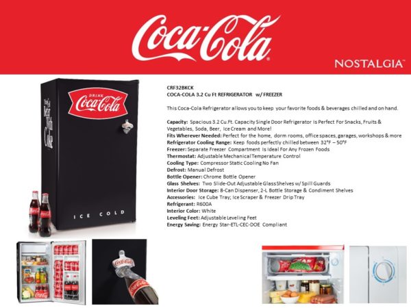 HELADERA COKE 90L NEGRA CRF32BKCK - Image 2