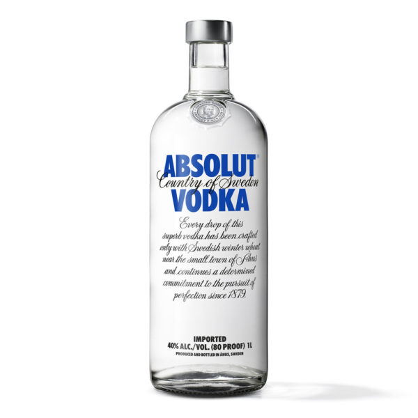 ABSOLUT VODKA 750ML