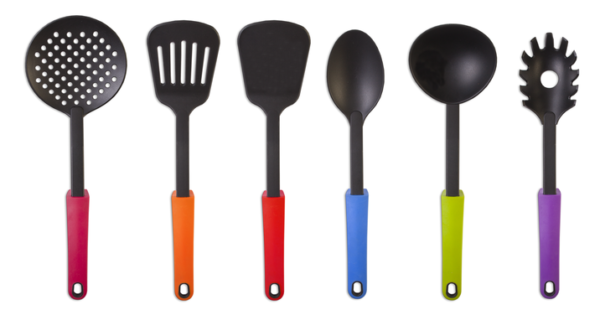 Set de 6 Utensilios de Nylon